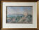 Tableau aquarelle originale "Cateau de la Napoule A. Biber 1879 Alpes maritimes