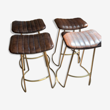 Leather stools