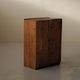 Alpine furniture in solid larch – Folk art – Savoy, 19th century