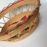 Handcrafted braided basket