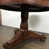 Mahogany center table Biedemeier