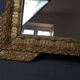 Old mirror frame wood and gilded stucco around 1900 61x46 cm sb