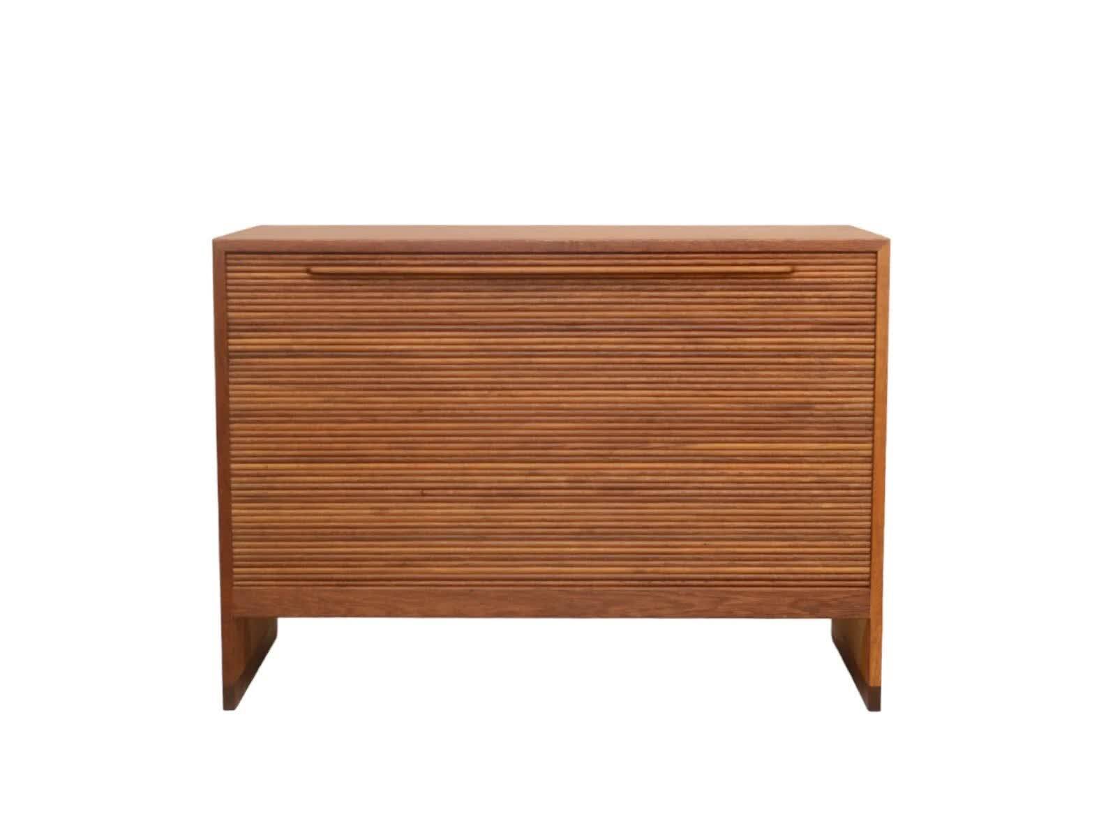 Curtain cabinet oak Hans Wegner series RY, Denmark 1950s