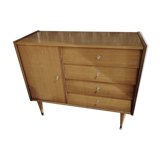 70's asymmetrical chest of drawers