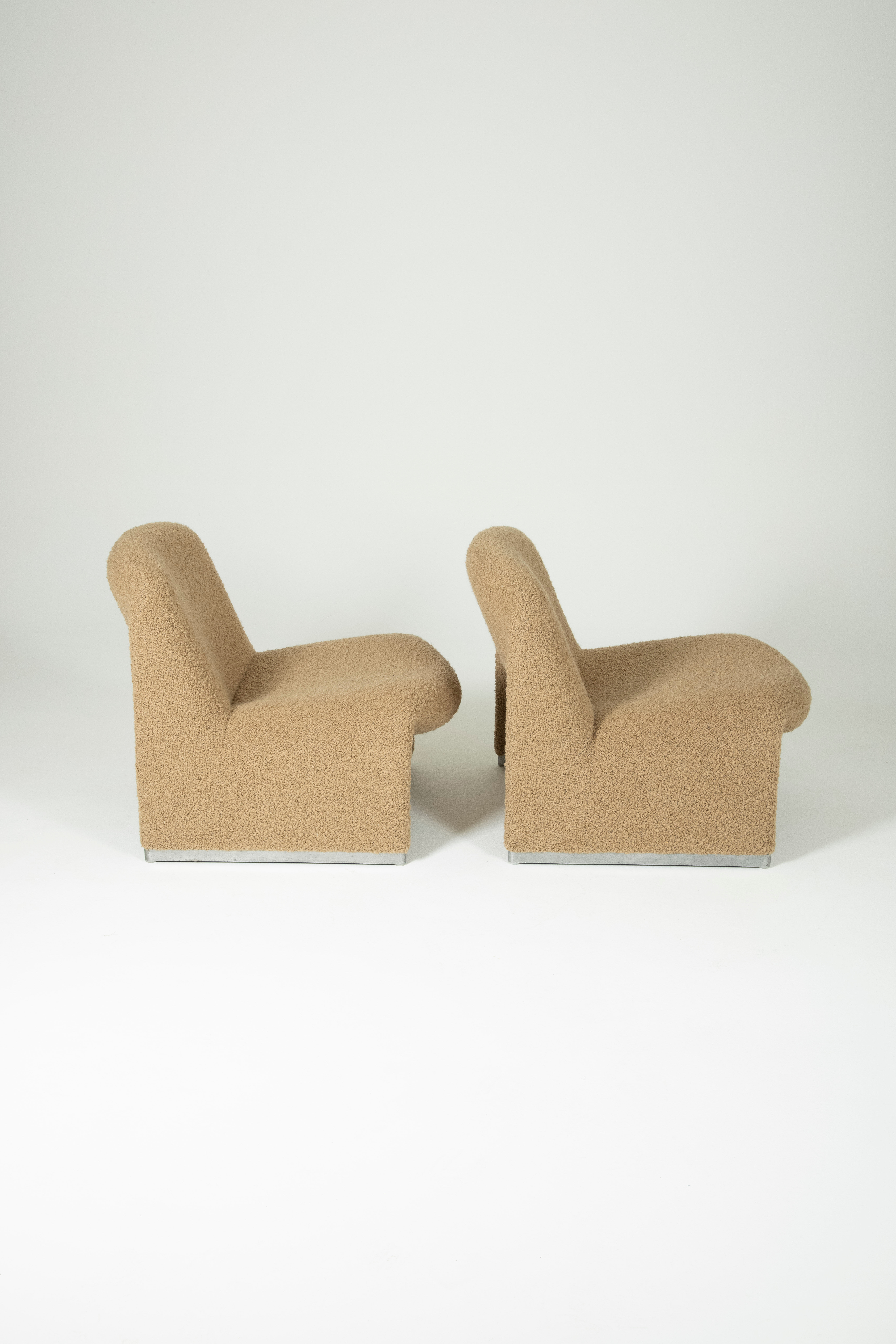 Pair of Alky armchairs by Giancarlo Piretti for Artifort 1970s