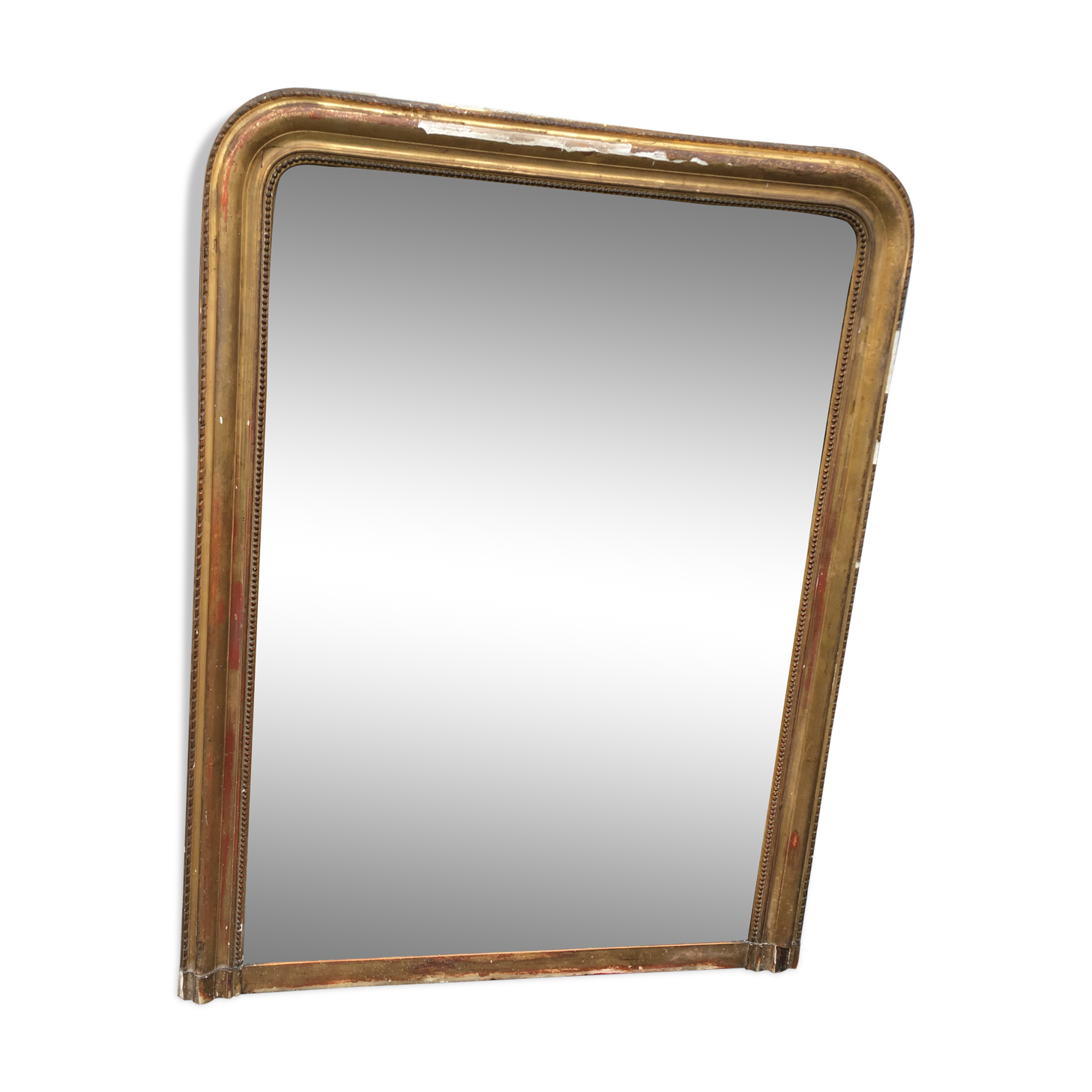 Golden mirror style Louis Philippe 136x104cm