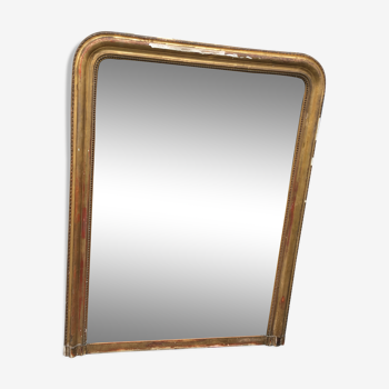 Golden mirror style Louis Philippe 136x104cm