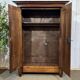 Armoire penderie Empire en merisier XIXème
