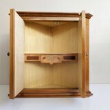 Wall cabinet with inlays, corner cabinet