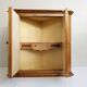 Wall cabinet with inlays, corner cabinet