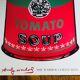 Poster Andy Warhol Campbells Tomato soup 100 x 60 cm