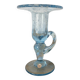 Blown glass bubble candlestick Biot