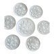 Niderviller oyster service in glazed stoneware