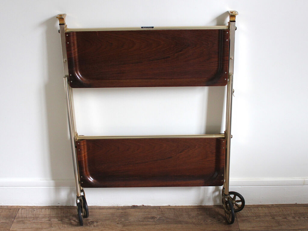 Vintage textable folding table-dessert