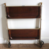 Vintage textable folding table-dessert