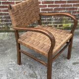 Bauhaus rope chair easy chair Erich Dieckmann style