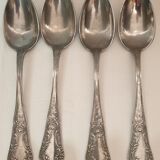 15 spoons & 4 silver metal forks