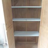 Vintage Parisian wardrobe has been completely sanded and waxed.