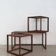 Nesting Tables attributed to Aksel Kjesgaard, Denmark, 1960s, Set of 3