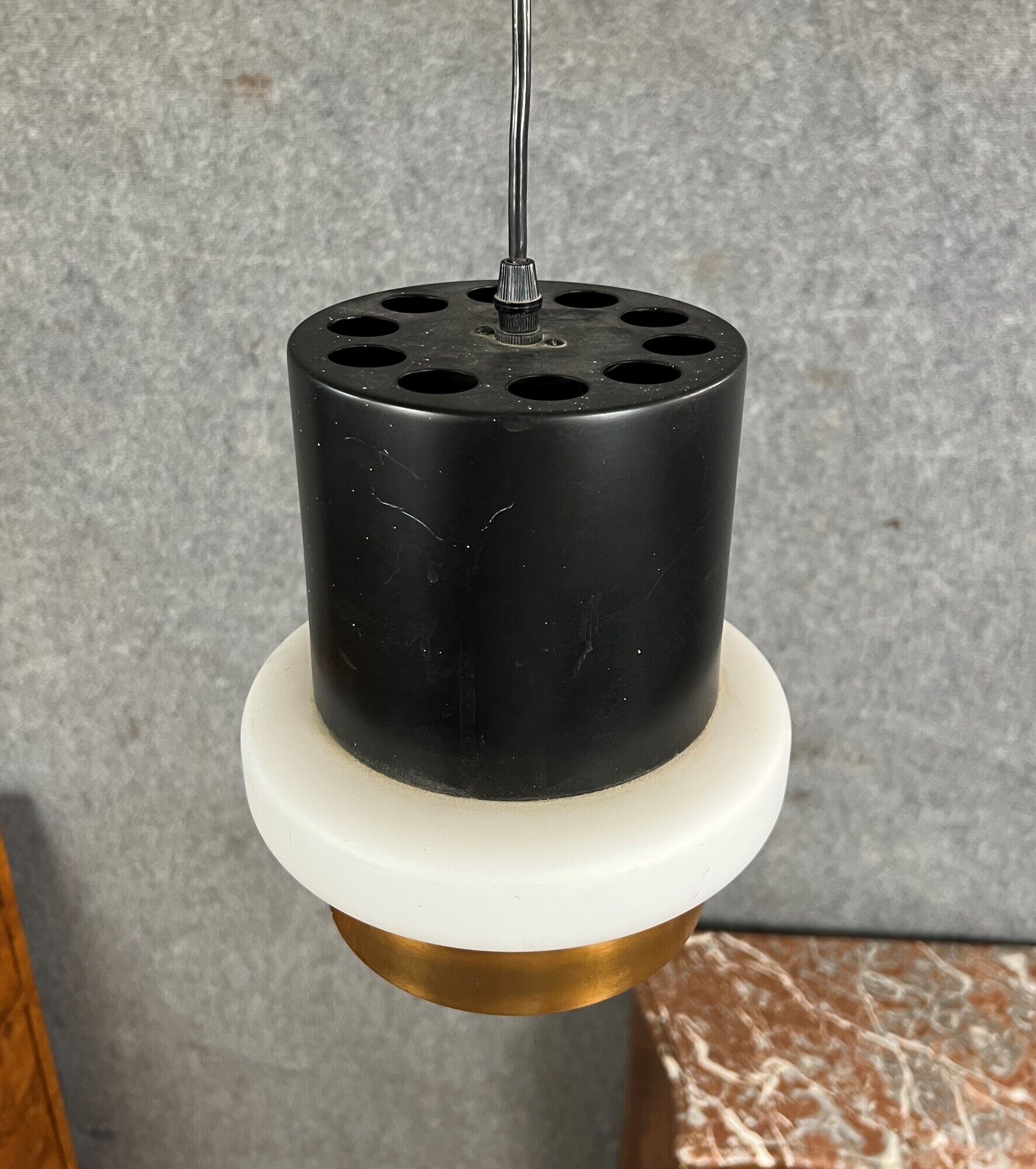 Louis Kalff's Locamo design chandelier by Philips, 50s-60s