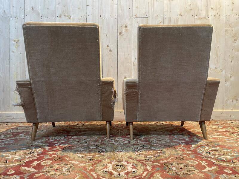 Pair of armchairs 1950/1960