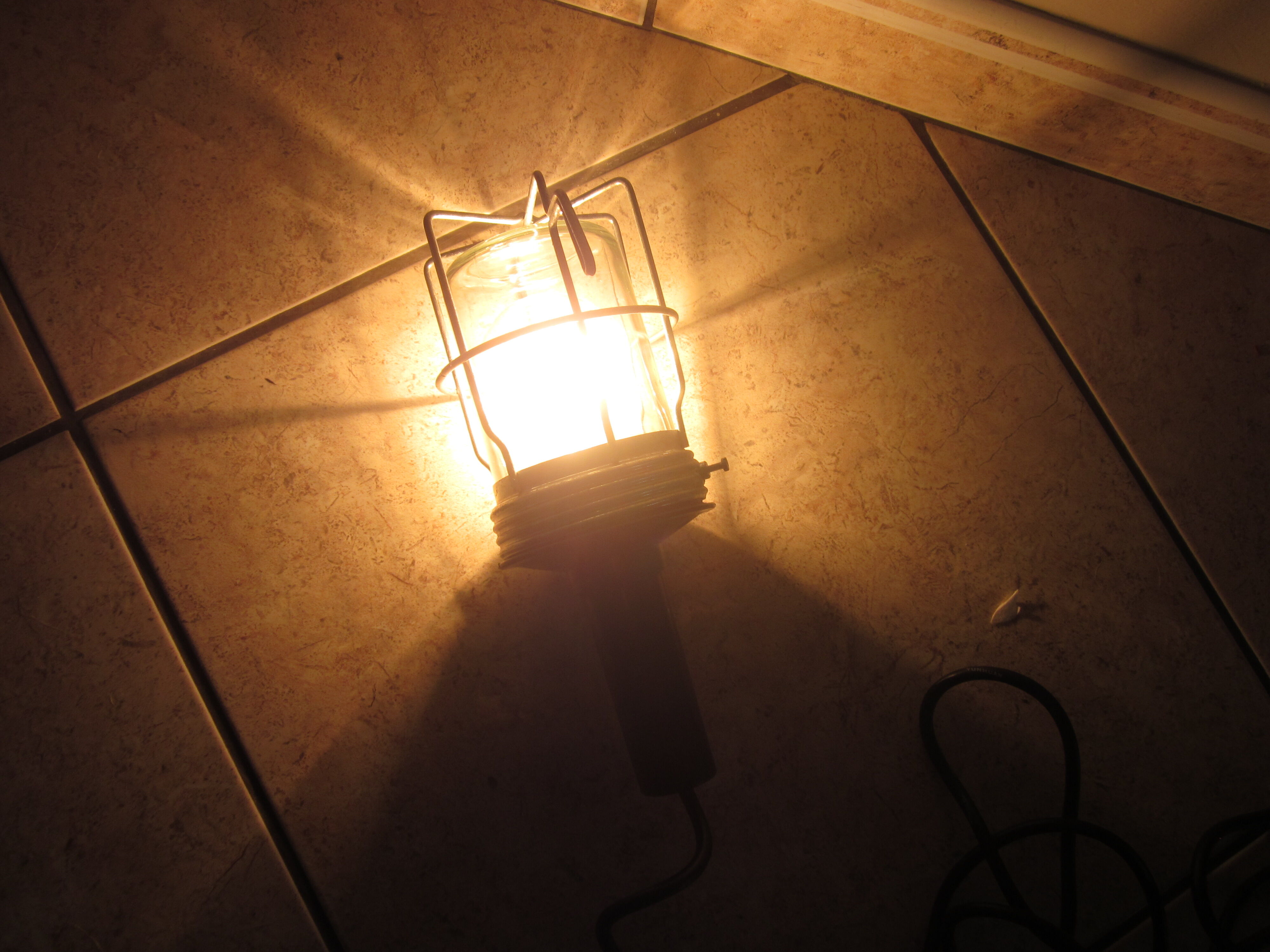 Vintage hanging lamp