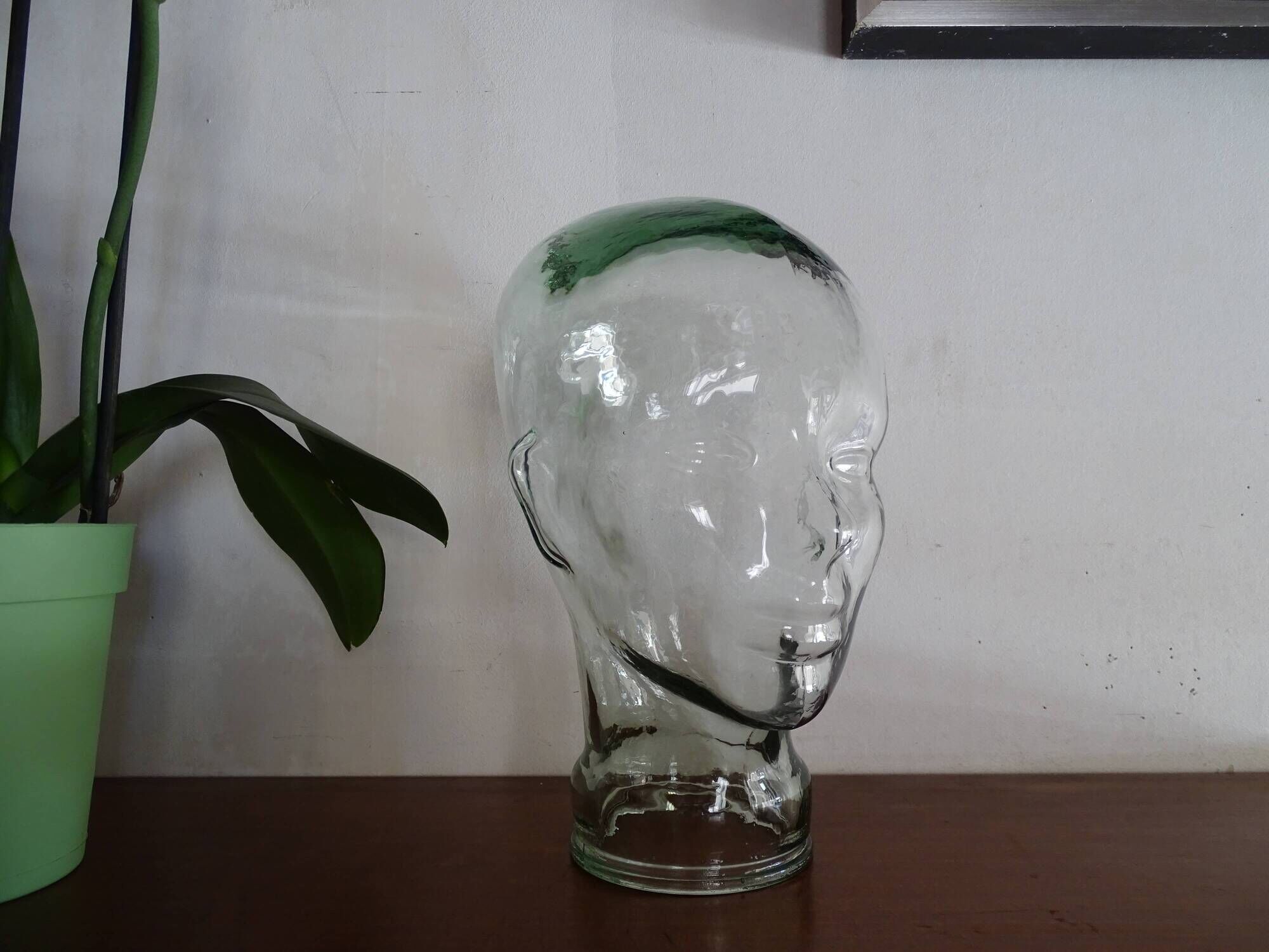 Wig blown glass vintage 60/70