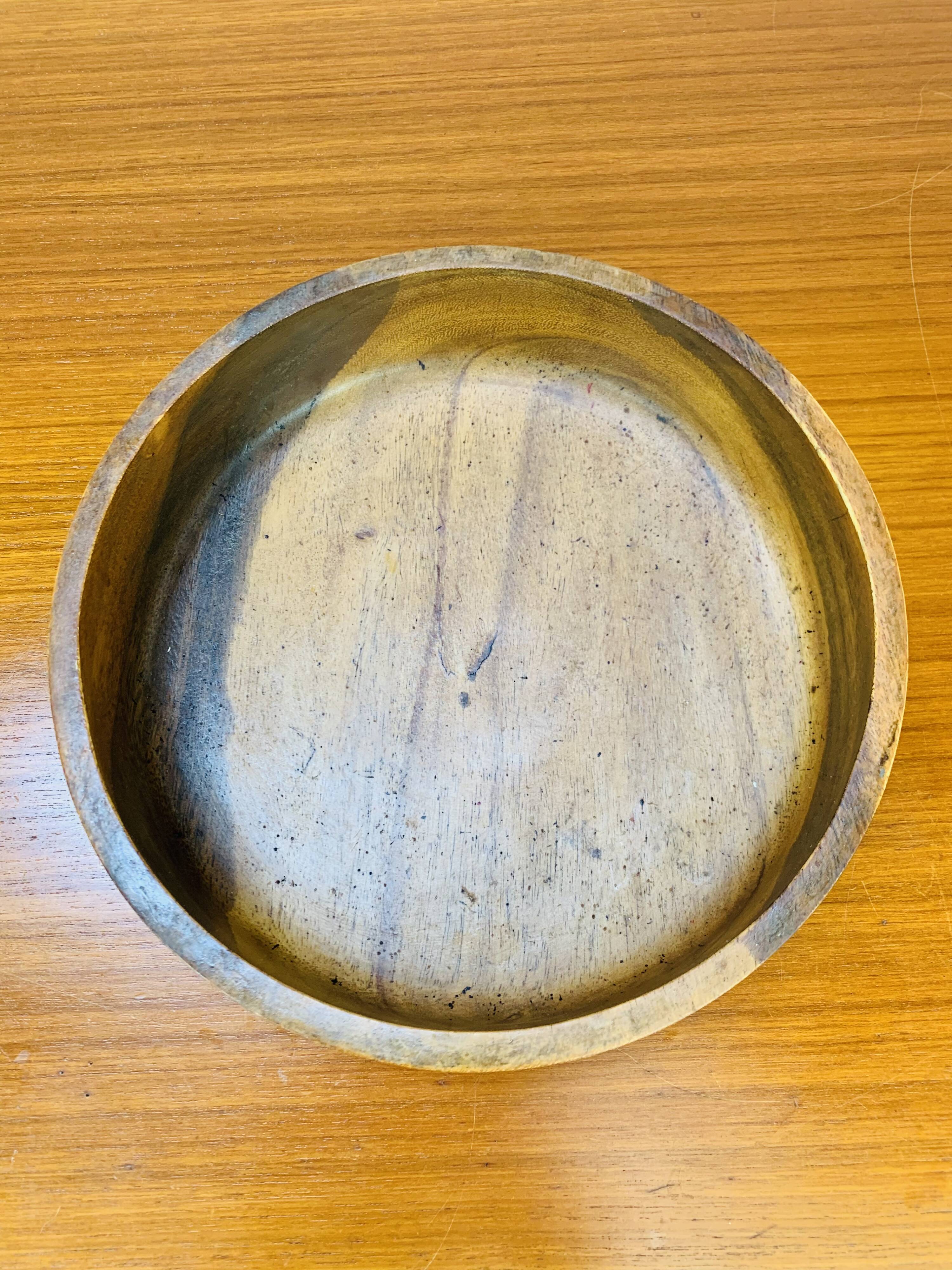 Danish teak fruit bowl, 1960s, Scandinavian style