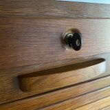 Simple natural wood curtain furniture height 180cm