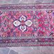 Hamadan vintage handmade oriental carpet 126 x 80 cm