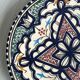Assiette céramique peint à la main, made in Turquie.