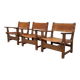 Set of brutalist Spanish armchairs, 1960s