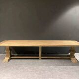 Spirito monastery table in solid oak - length 350 cm