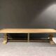Spirito monastery table in solid oak - length 350 cm