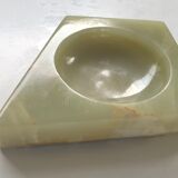 Empty ashtray vintage alabaster pocket