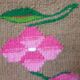 Tapis Oltenian floral, tissé à la main, Roumanie