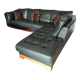 Canape d'angle cuir