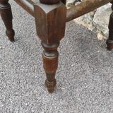 Antique bar wooden stool