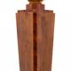Art Deco floor lamp, Poland, mid-20th century.