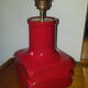 Vintage ceramic lamp foot "Handarbeit" Germany
