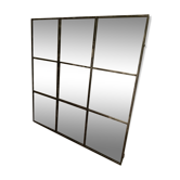 Miroir style industriel