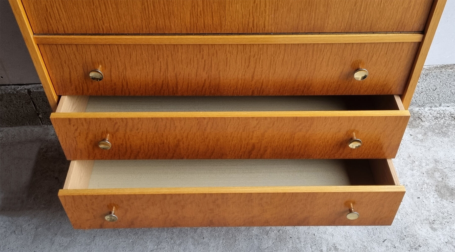 Secretary desk, vintage, 50s - 60s