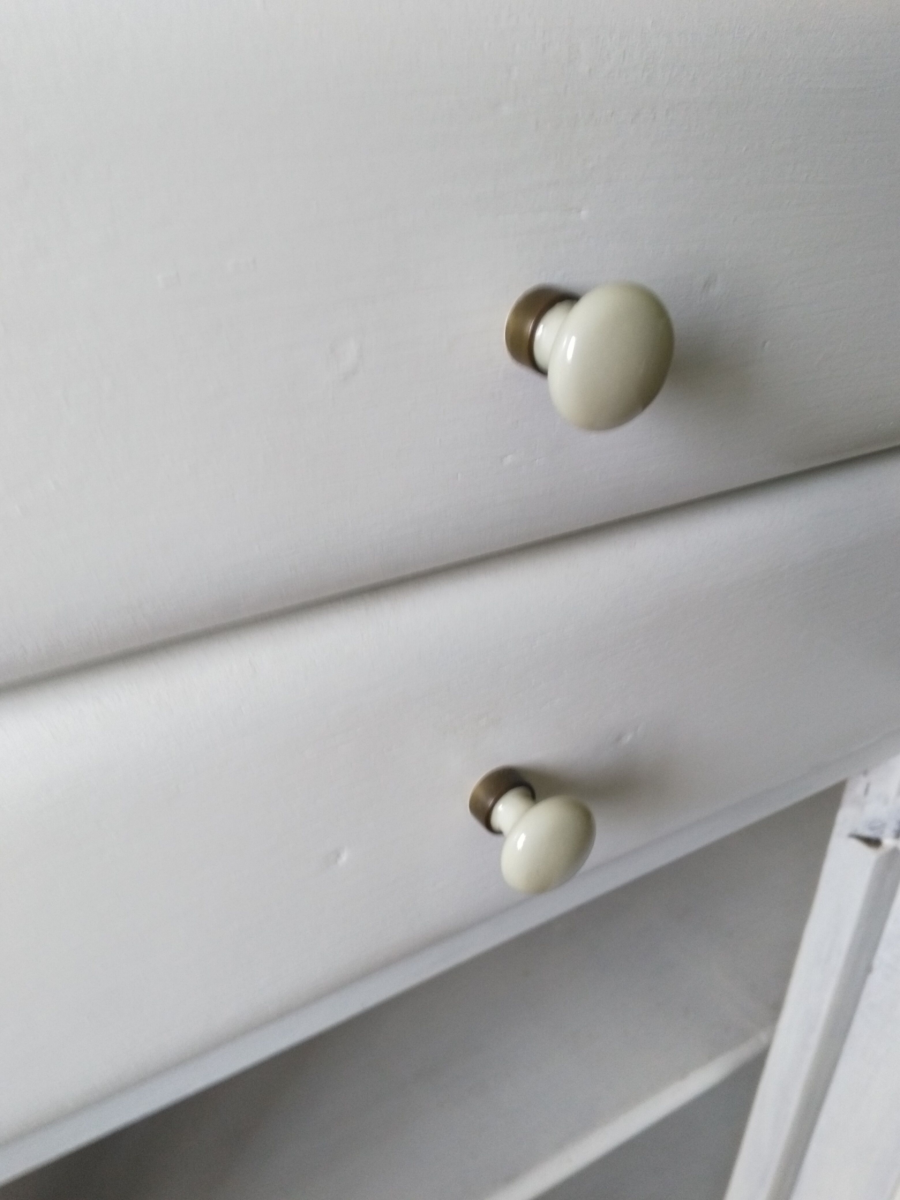 1950s Mado Buffet restyled in white