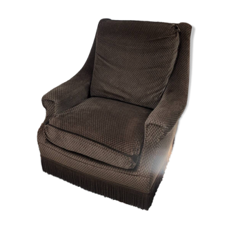 Fauteuil en velours
