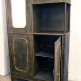Iron cabinet by Carlo Crespi Parabiago for Carlo Crespi Parabiago, 1940s