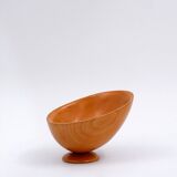 Massimo Iosa Ghini Twergi for Alessi Postmodern Wooden Bowl Memphis Style