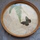 Butterfly wood tray