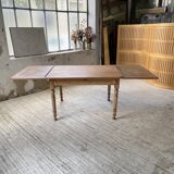 Walnut farmhouse table + extensions