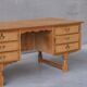 Bureau danois mid century en chêne