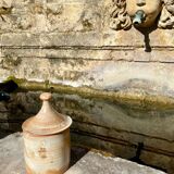 Pot en grès vintage